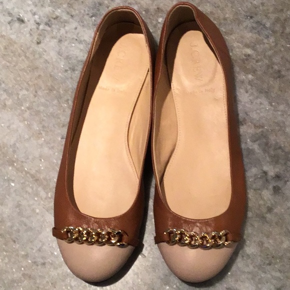 J Crew Cap Toe Ballet Flats size 7 - Picture 3 of 4